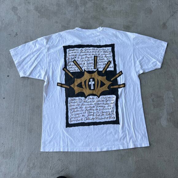 Vintage dc talk white music graphic t shirt - Picture 5 of 8